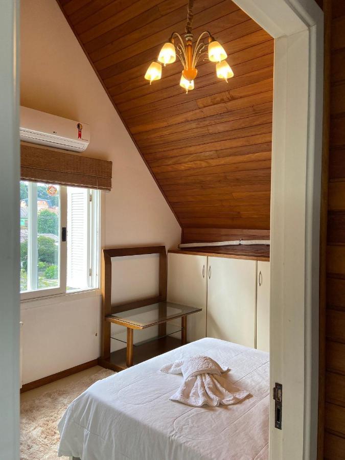 Apartamento Duplex De Gramado By Cia Da Temporada Bagian luar foto