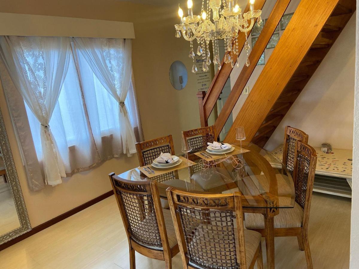 Apartamento Duplex De Gramado By Cia Da Temporada Bagian luar foto