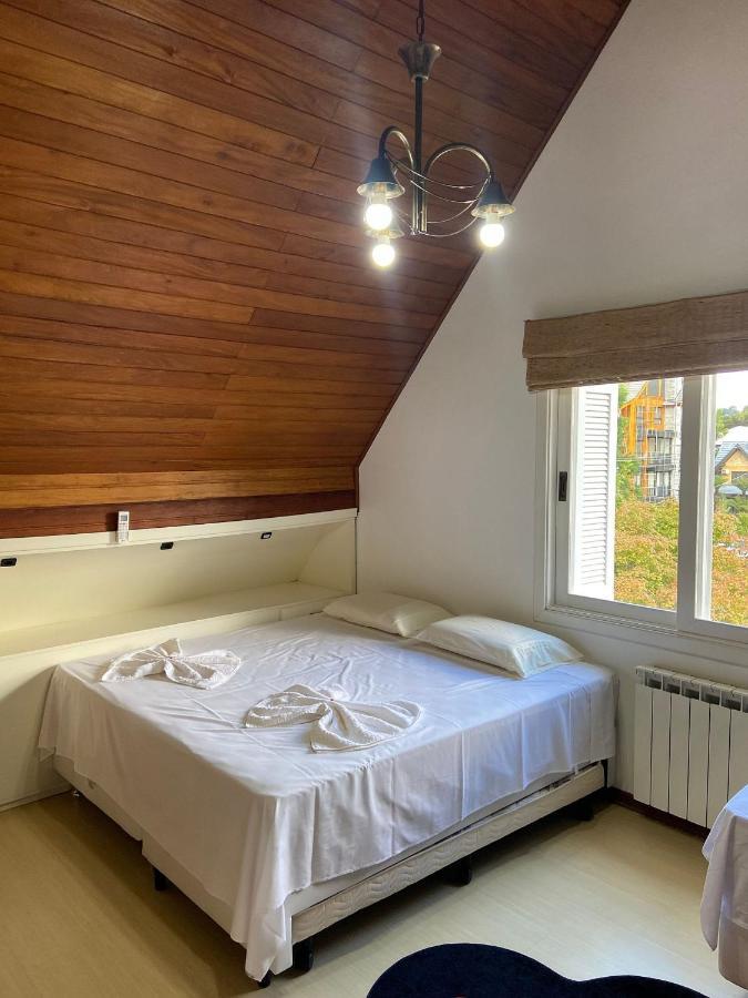 Apartamento Duplex De Gramado By Cia Da Temporada Bagian luar foto