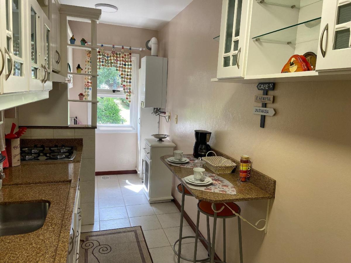 Apartamento Duplex De Gramado By Cia Da Temporada Bagian luar foto